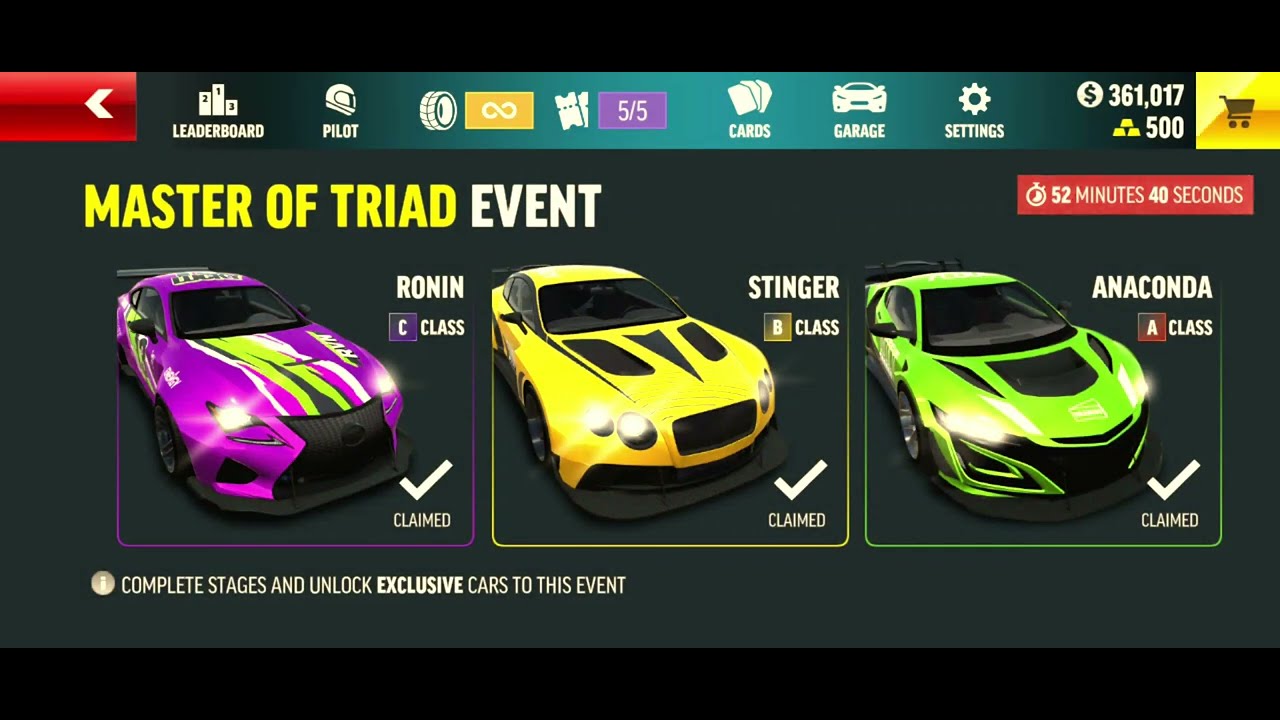 Drift Max Pro - Master of Triad Event - Winning Anaconda