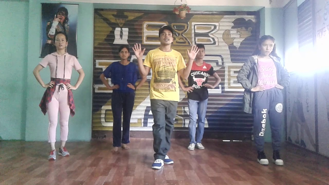 Learn Nepali Dance steps with bibek नेपाली निर्त्य सिक्नुहाेस || part 1||