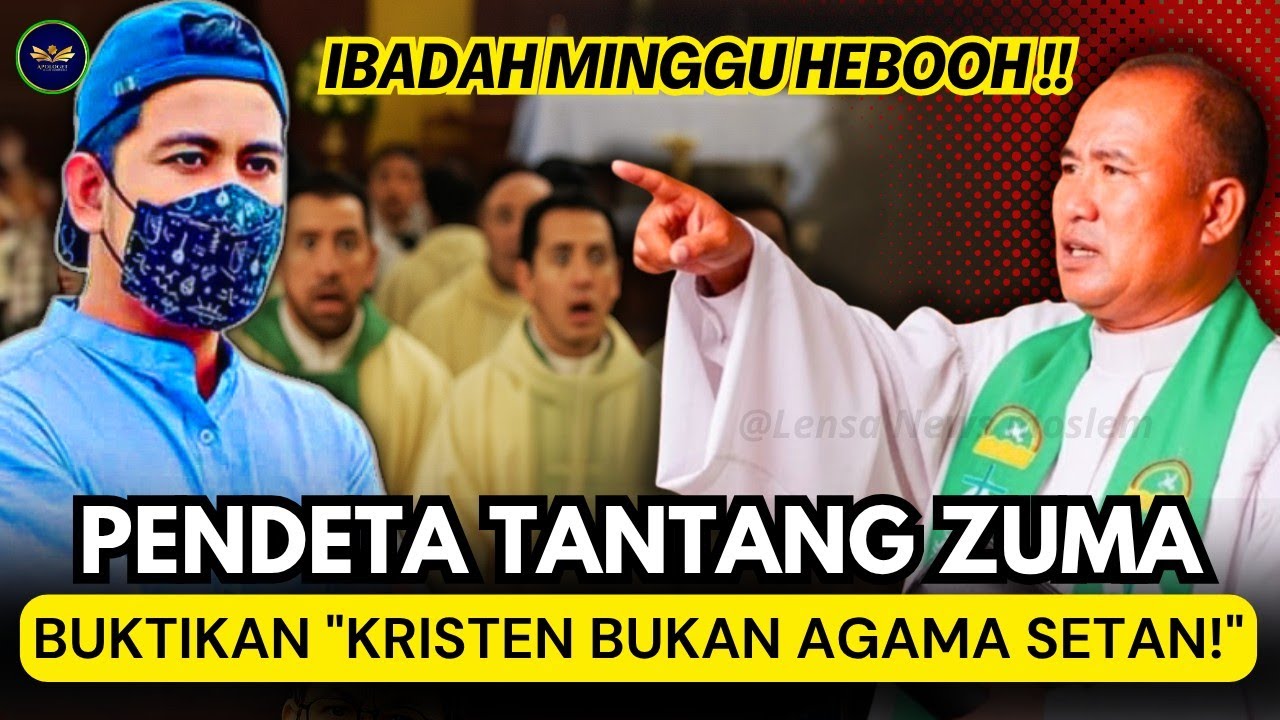 IBADAH MINGGU HEBOH‼️ Pendeta Tantang Bang Zuma: &ldquo;Buktikan Kristen Bukan Agama Setan!&rdquo;