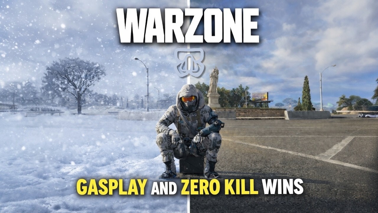 🔴 Epic Gasplay LIVE: Surviving Warzone with ZERO Kills?! | 1714 Zero Kill Wins To Date 🏆