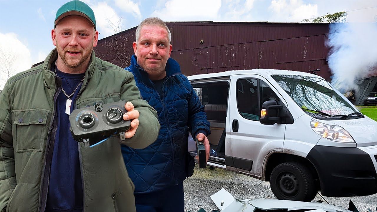 Heizung schrott: Wir versuchen Peugeot Boxer Heizung zu reparieren! 