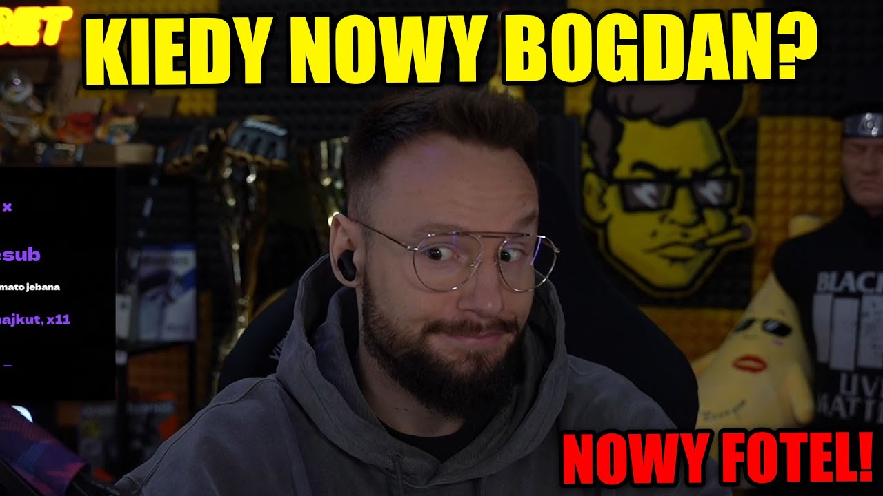 XAYOO MAŁY UPDATE BOGDANA, NOWY FOTEL, BITA ŚMIETANKA, ODPOWIEDZ NA FILM, OUTFIT BAGIETY