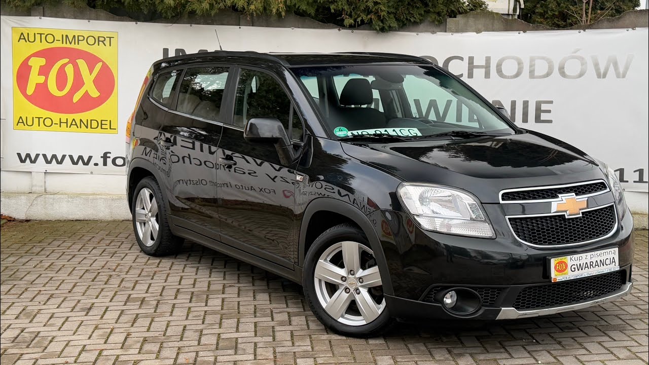 🚗 Chevrolet Orlando 2.0 163KM⛽️diesel✅ 2011 rok📣od 299 zł miesięcznie 💰