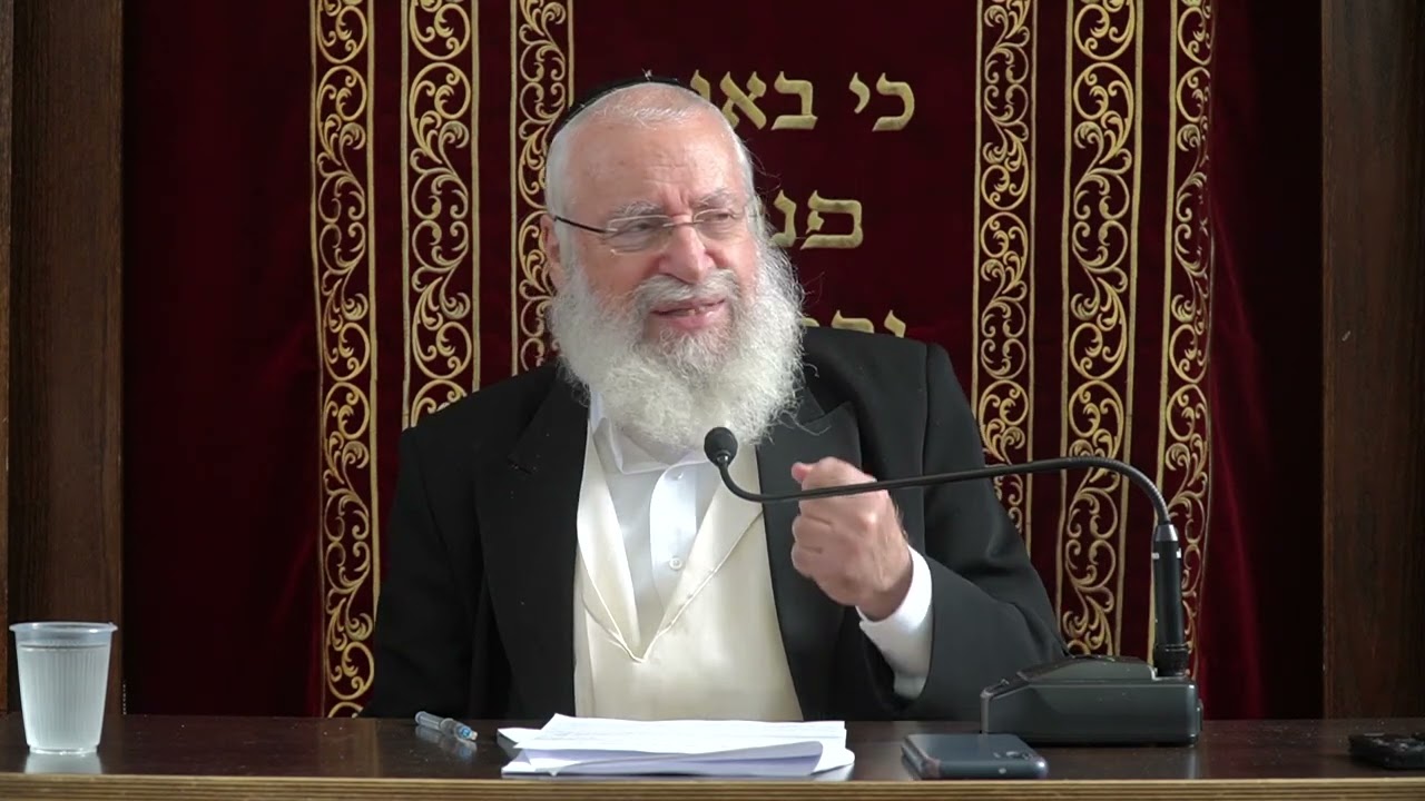 The Spiritual Effect of Non Kosher Food | Weekly Shiur by Rav Asher Weiss Shlit