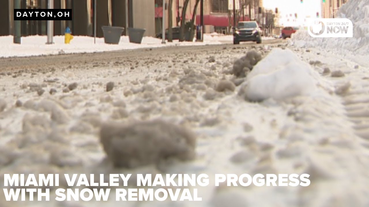 Miami Valley snow removal efforts progress as crews work hard to clear roads
