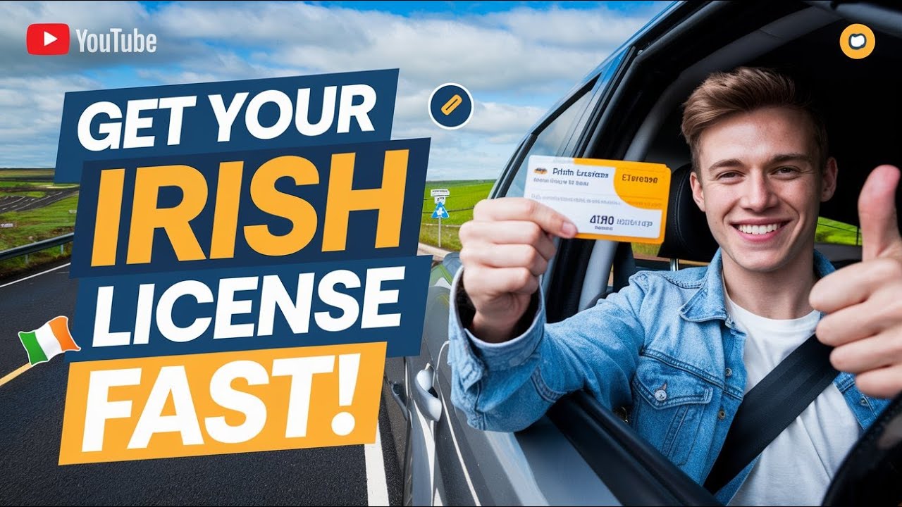🚗 How to Get Your Irish Driver&rsquo;s License &ndash; Step-by-Step Guide for 2025! ✅