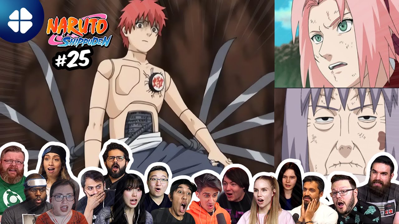 Sasori's Puppet Body Reaction Mashup | Naruto Shippuden Ep. 25 🇯🇵 [ナルト 疾風伝] [海外の反応]