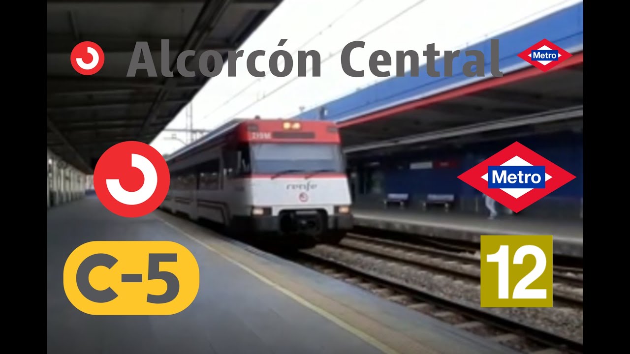 MiniVlog: Estación de Alcorcón Central - C-5, L12 (UT446, S9700)