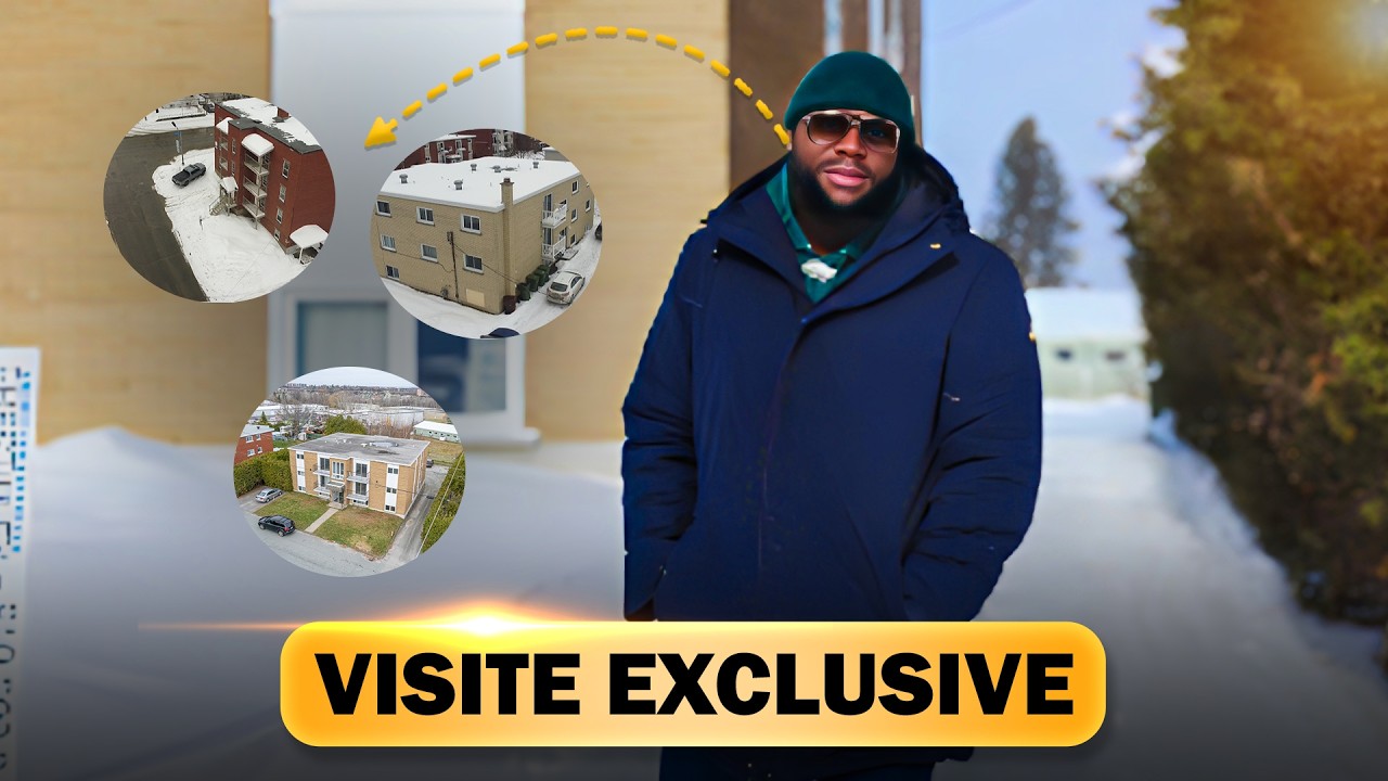 Visite privée de mes immeubles à Sherbrooke, voici ce que j'ai construis ici