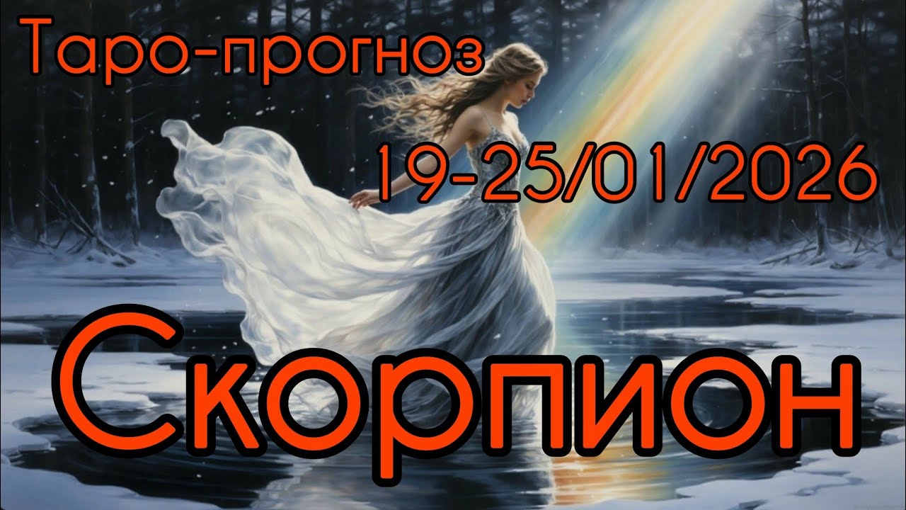 СКОРПИОН ♏️ ТАРО-ПРОГНОЗ НА НЕДЕЛЮ 19-25 ЯНВАРЯ 2025