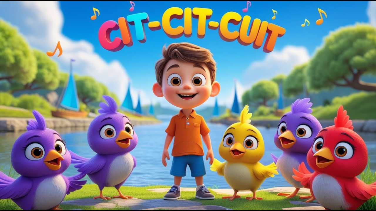 CIT-CIT-CUIT BURUNG BERNYANYI - KUMPULAN LAGU ANAK DAN BALITA TERPOPULER | Lopelope