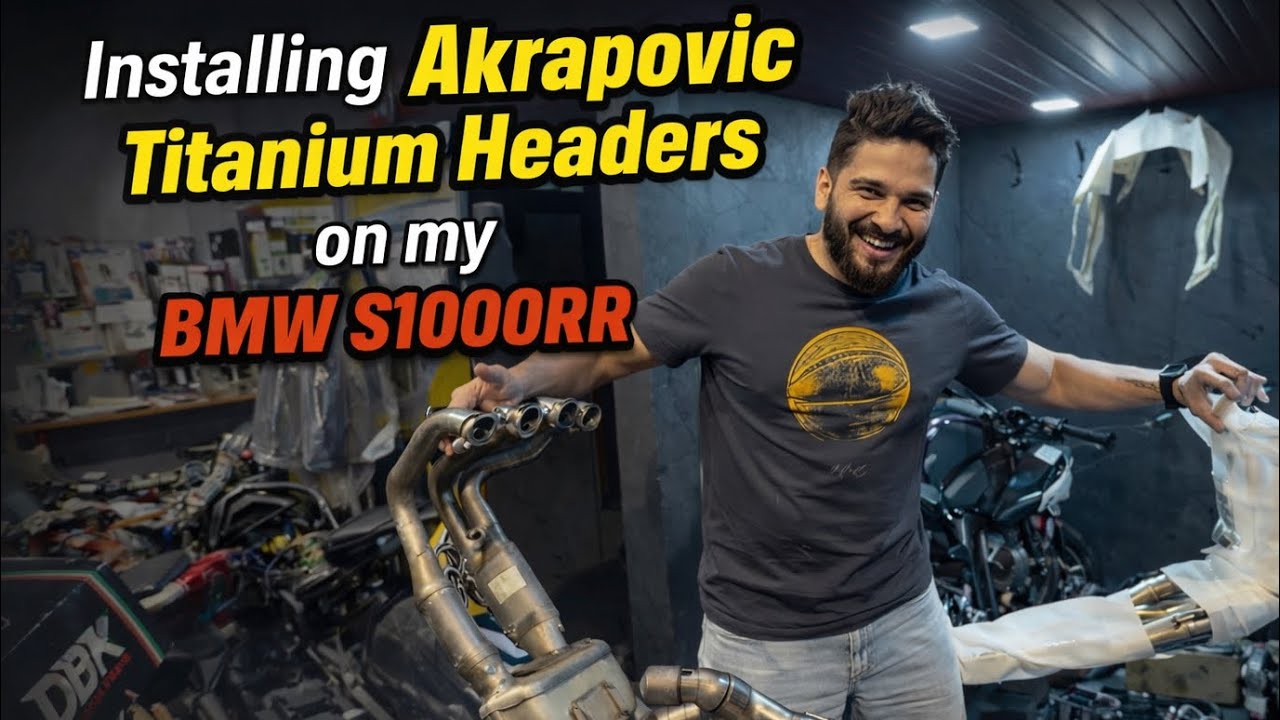 Titanium upgrade unlocked. The S1000RR just got a serious voice. 🔥
