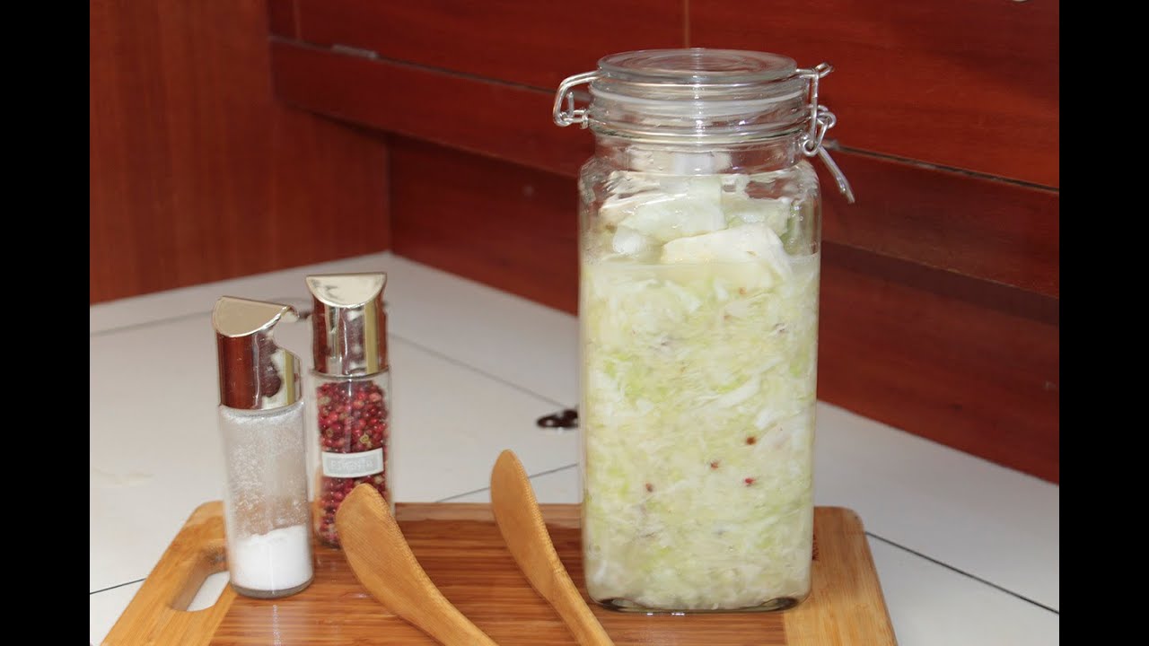 Cozinhando a Bordo - Receita de Chucrute