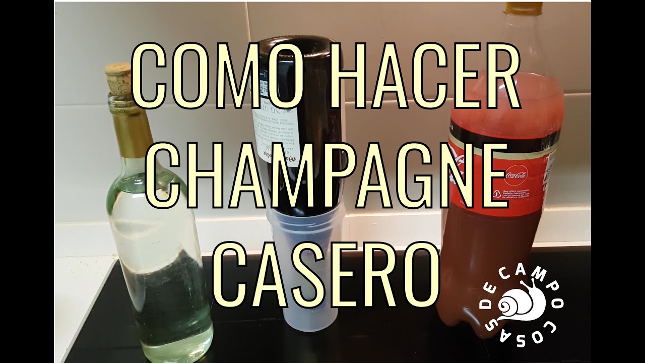 Como elaborar Champagne o Cava Casero.(PARTE 1)