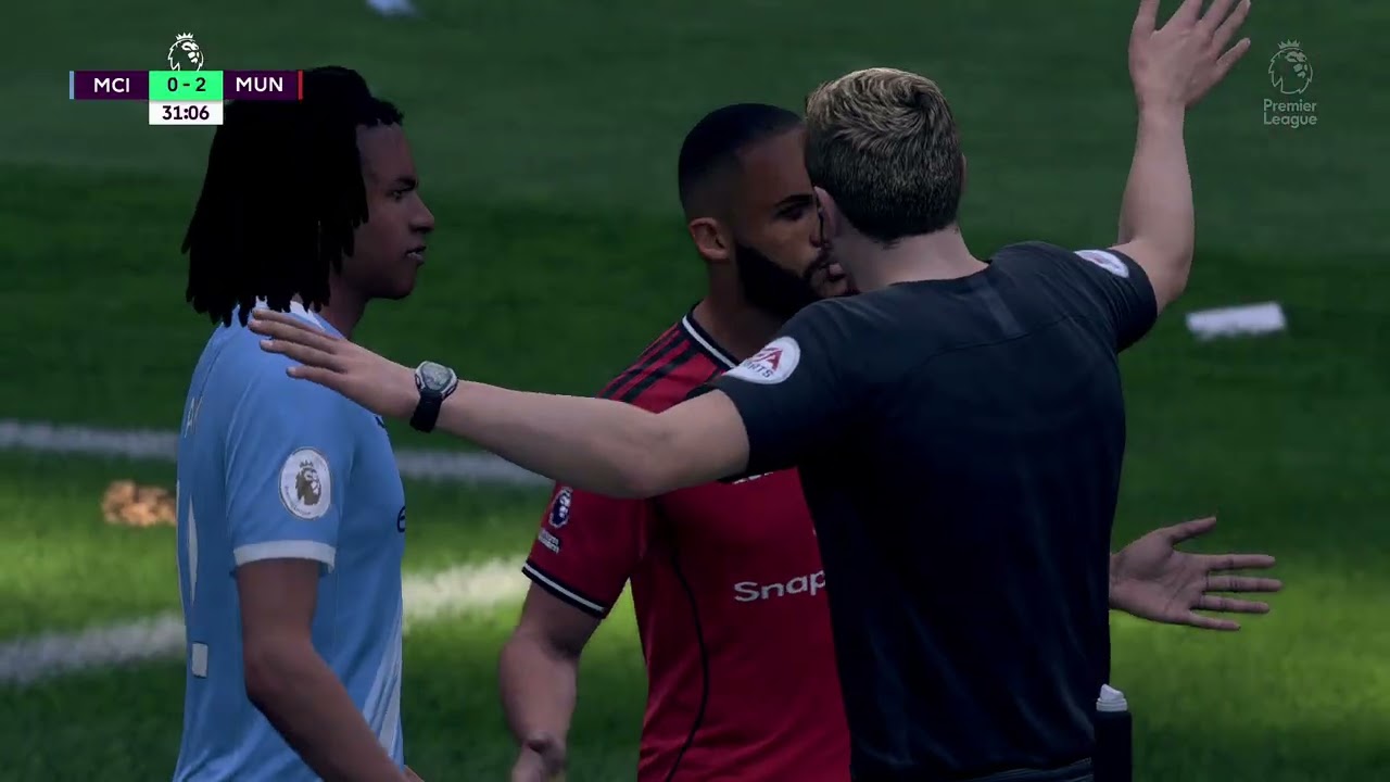 Manchester City versus Manchester United