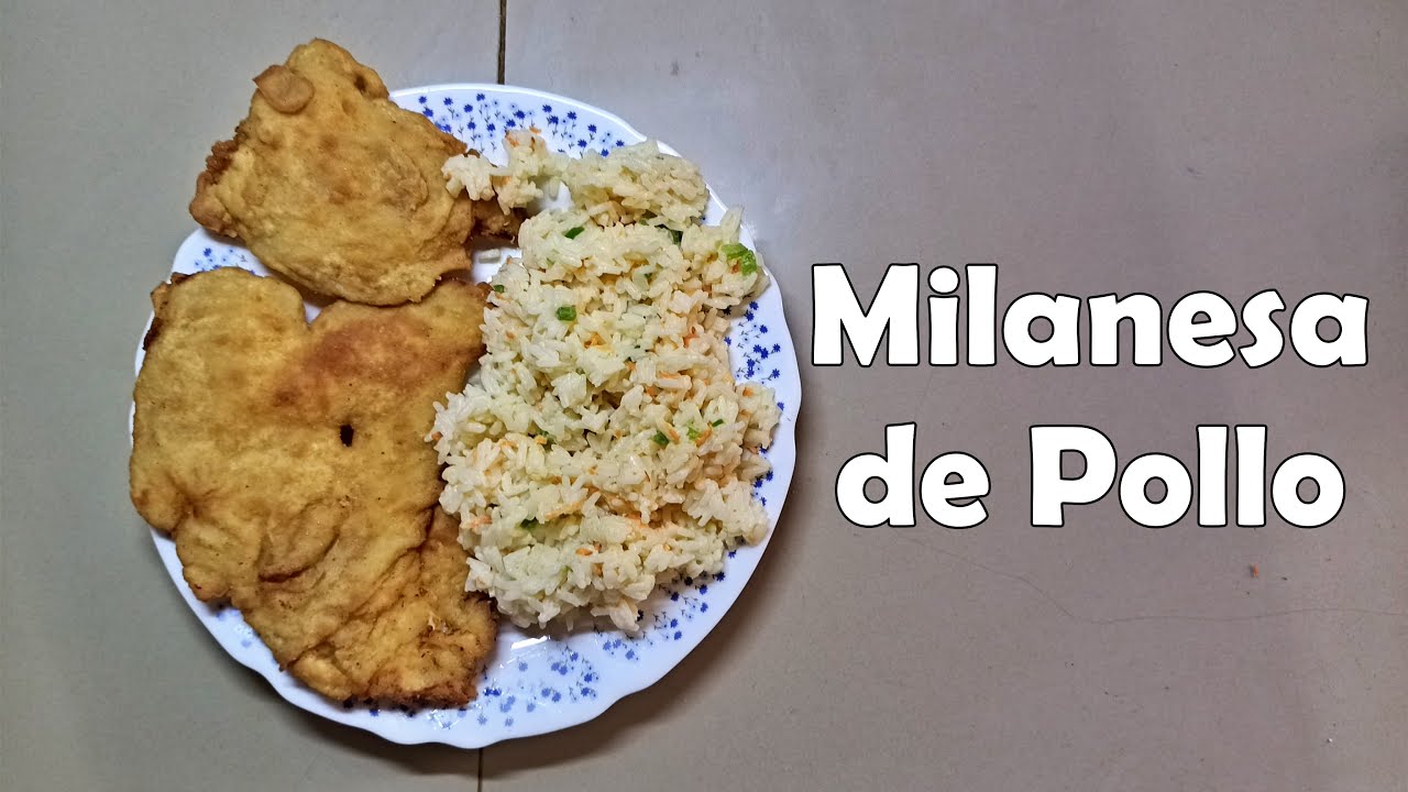 MILANESA de POLLO con ENSALADA Primavera | Chef Juan Bautista