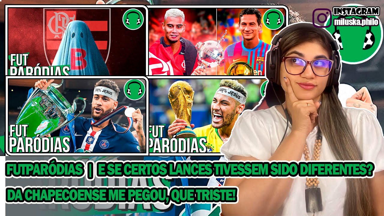Reagindo a FutParódias - ♫ E SE CERTOS LANCES TIVESSEM SIDO DIFERENTES? | pt. 1, 2 ,3 e 4