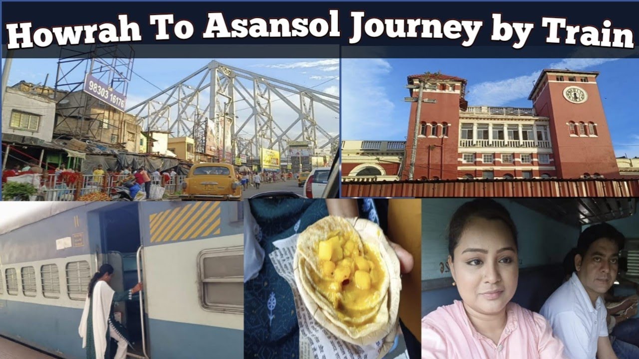 Howrah to Asansol West Bengal full video | Kolkata to Asansol by train full details #howrah_station