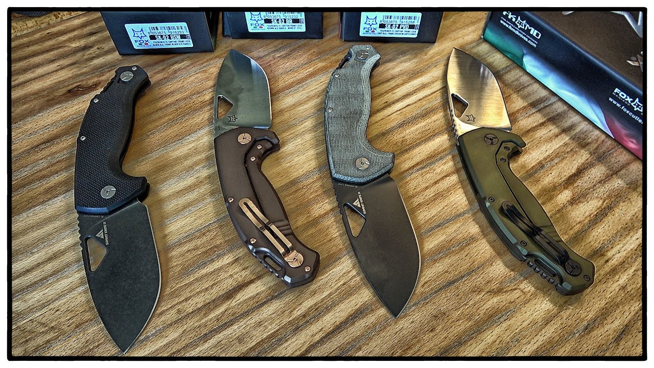 Fox SK-02 El Capitan (Alu, G10 Micarta, D2 & M390) Werkzeug EDC Gear Tool