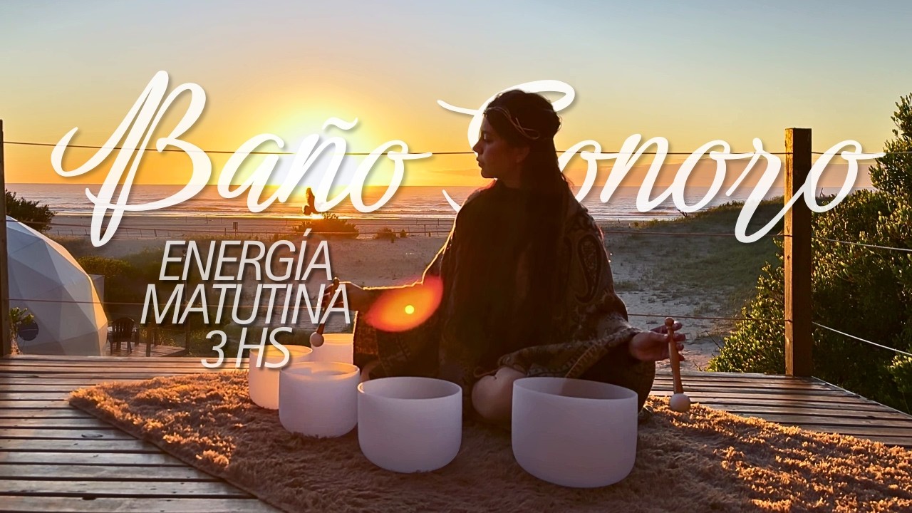 Crystal Bowls Morning Sound Bath | 3h Sunrise Energy for Calm,Presence & Conscious Start to Your Day