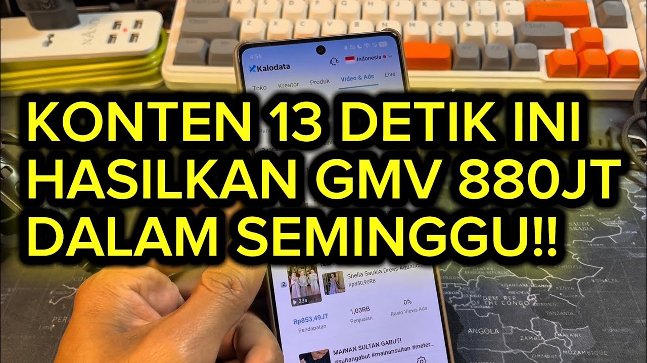 KONTEN 13 DETIK INI HASILKAN GMV 880 JUTA‼️‼️🤣