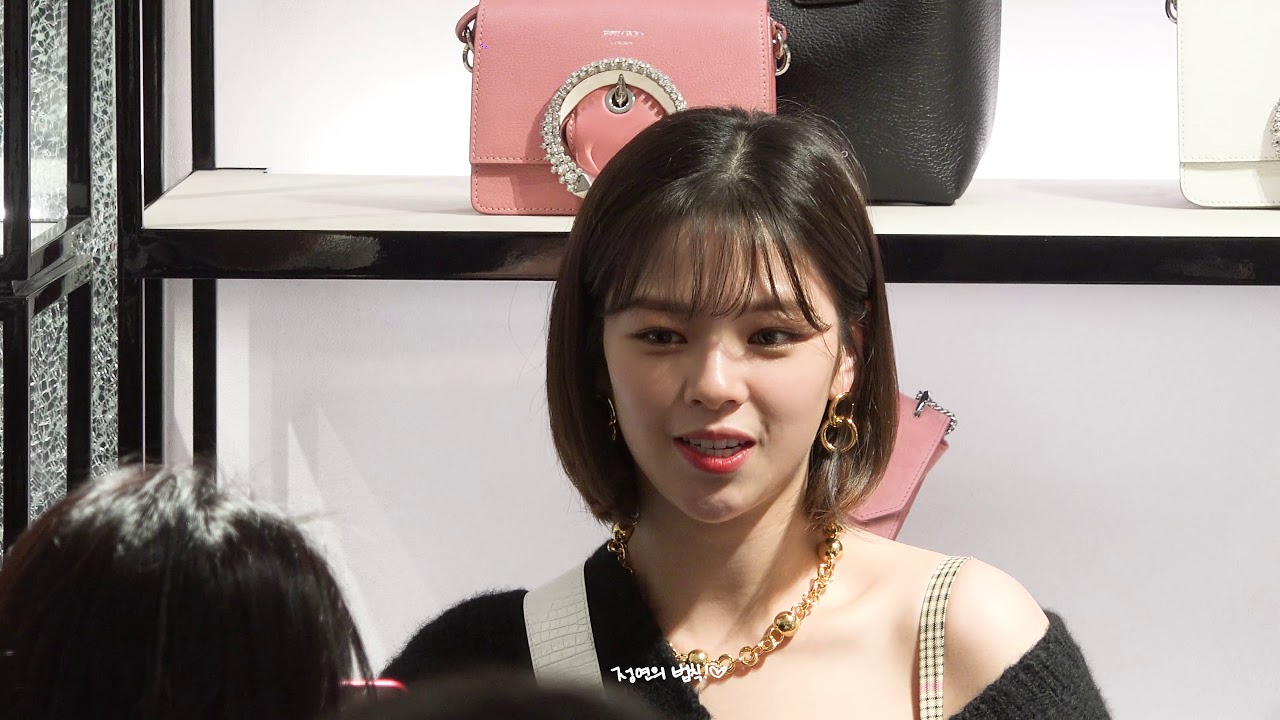 191018 갤러리아 백화점 지미추 오픈 행사 트와이스 정연직캠