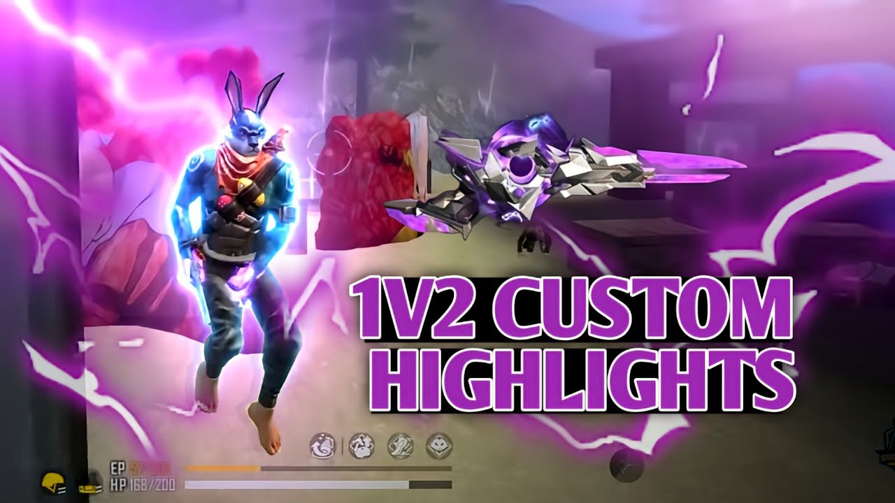 Custom Clash Chronicles: Free Fire 1v2 with Desert Eagle & M1887!