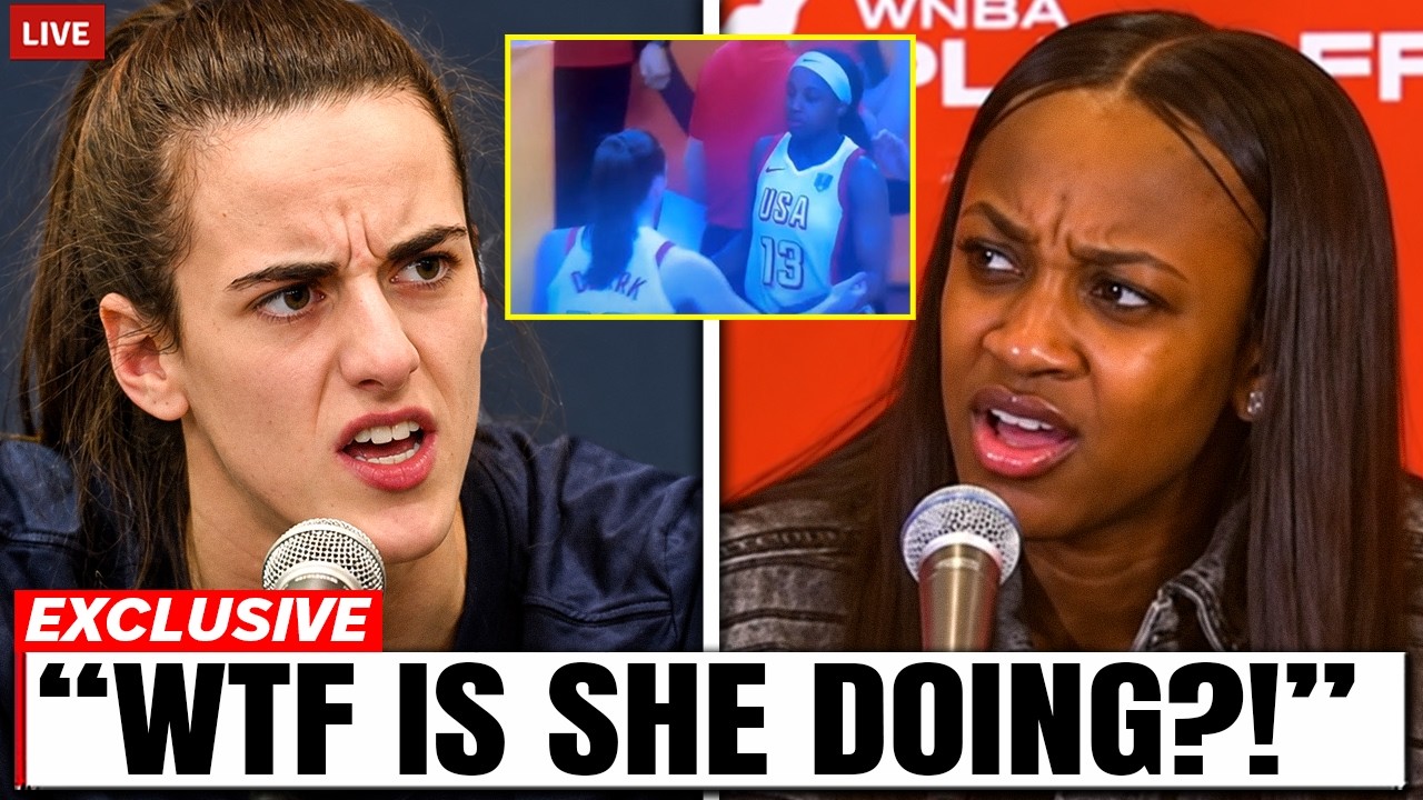 Caitlin Clark Destroys Jackie Young after Handshake Scandal During Team USA Match!