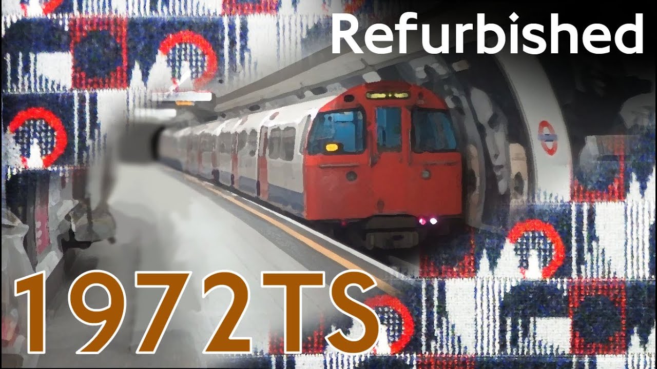 Journey on a refurbished Bakerloo Line 1972 Tube Stock from Elephant & Castle to Oxford Circus