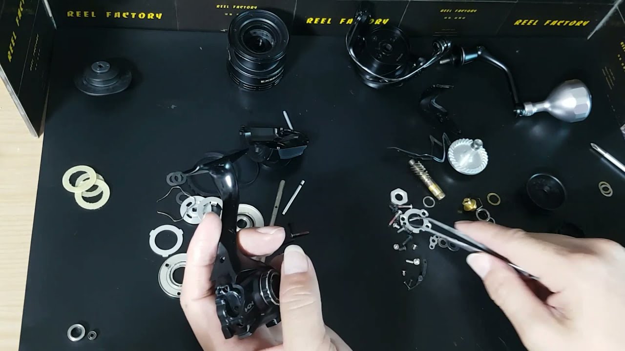 ♡릴팩토리♡ 시마노 17 엑센스 C3000MHG (SHIMANO 17 EXSENCE C3000MHG  MAINTENANCE , SPINNING REEL OVERHAUL)