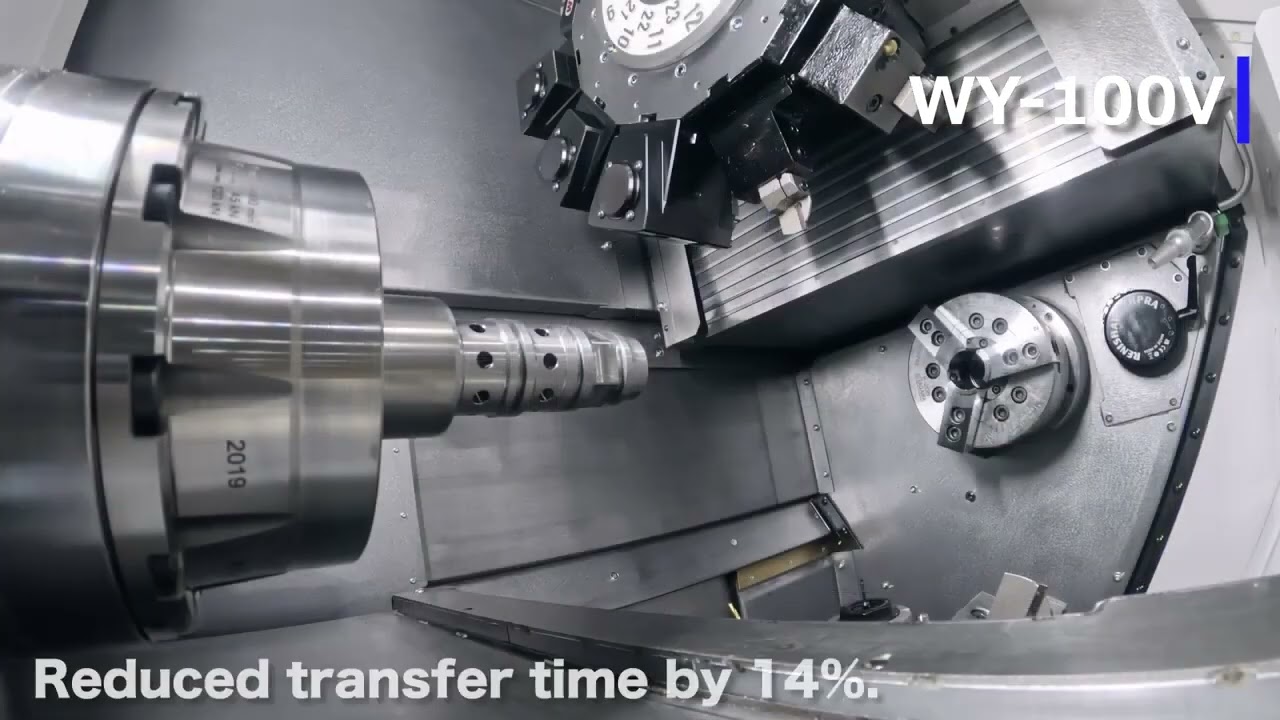 Tour Nakamura-Tome WY-100V : le tour le plus rapide de sa catégorie