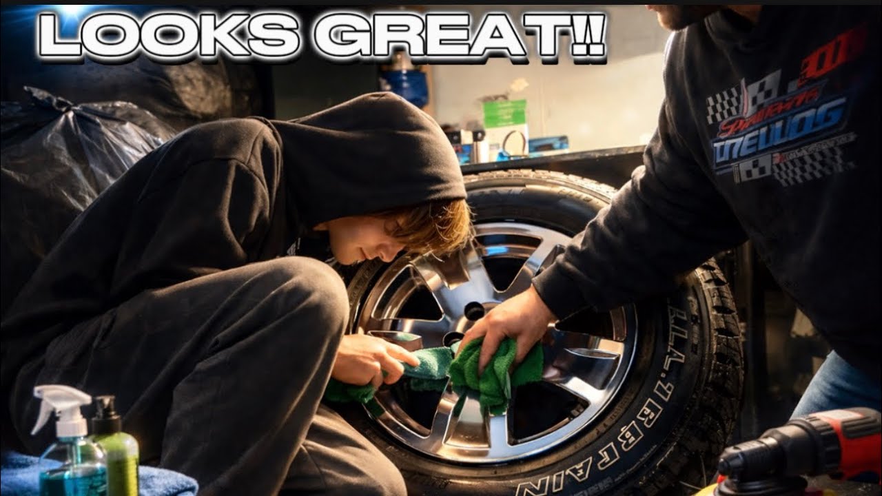 Polishing my $10,000 wheels 