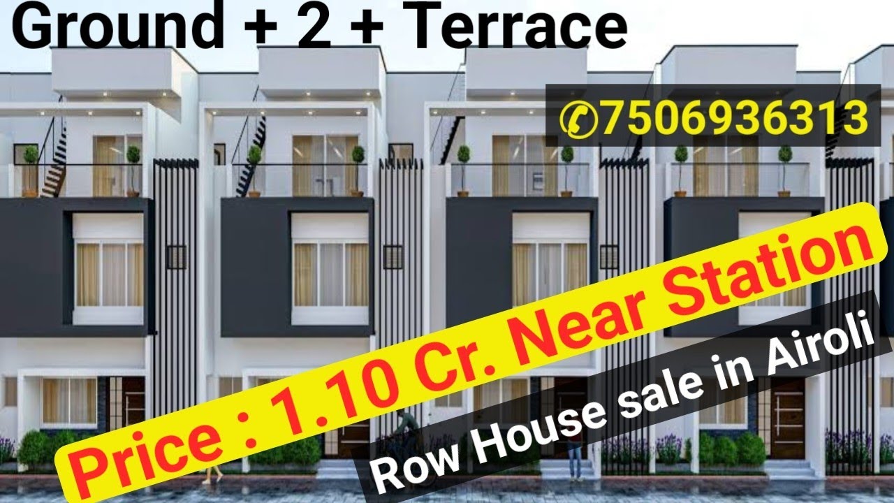 row house for sale in airoli ll Flat for sale in Airoli ll 7506936313 #rowhouse #trending