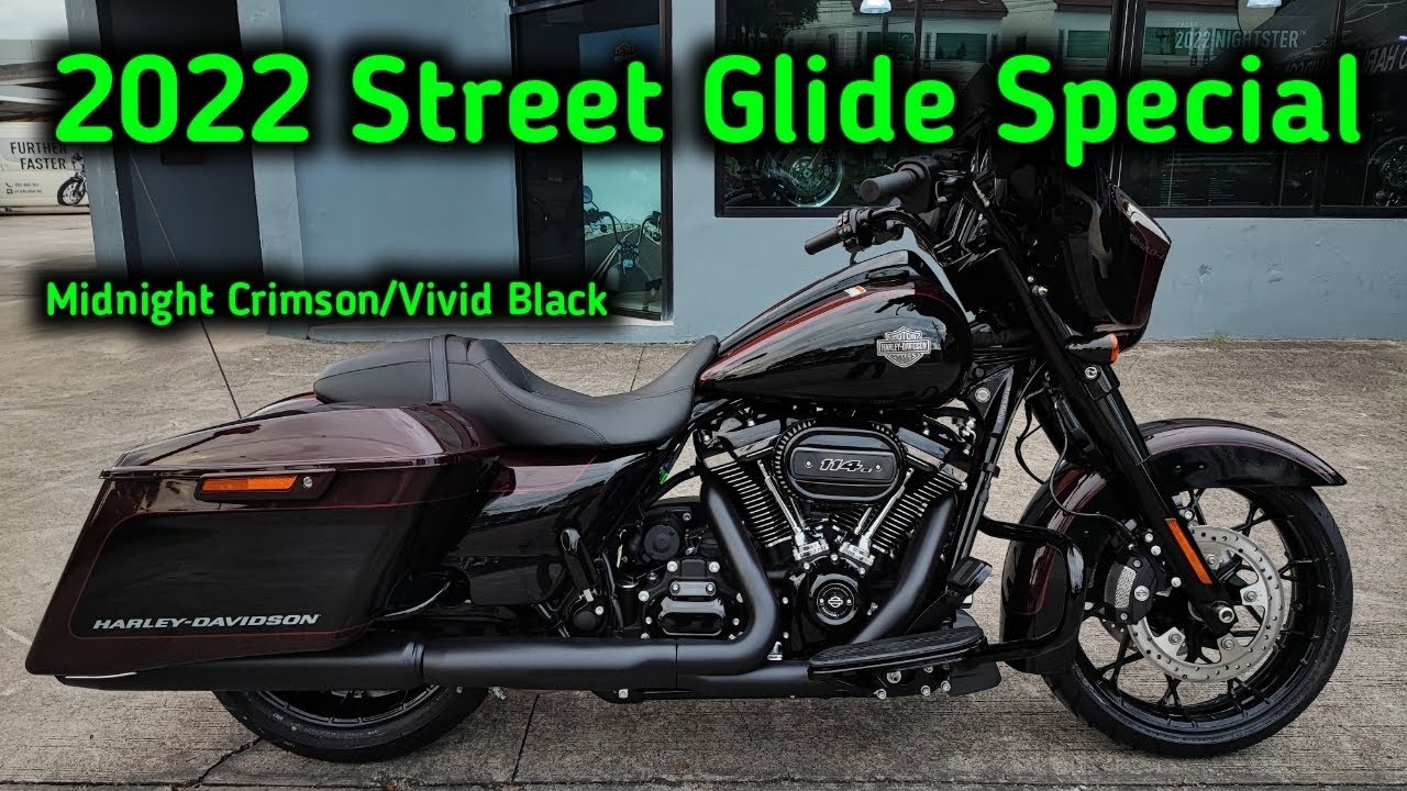 Street Glide Special 2022 2tone Walkaround Close up details 4K 60FPS