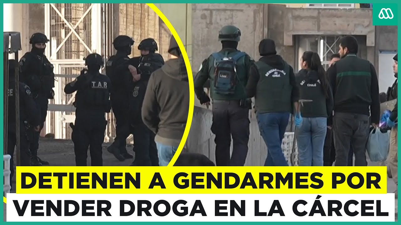 Detienen a gendarmes por vender droga en la cárcel