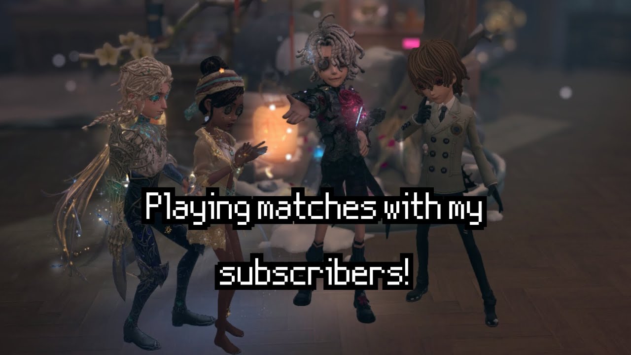 Playing Quickmatch with my Subscribers! | IdentityV Gameplay