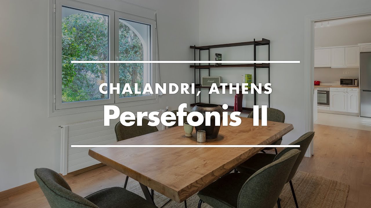 Athens Apartment Tour | Furnished Apartment in Chalandri, Athens