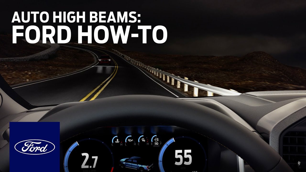 Auto High Beams | Ford How-To | Ford