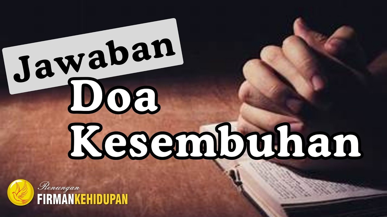 Jawaban Doa Kesembuhan