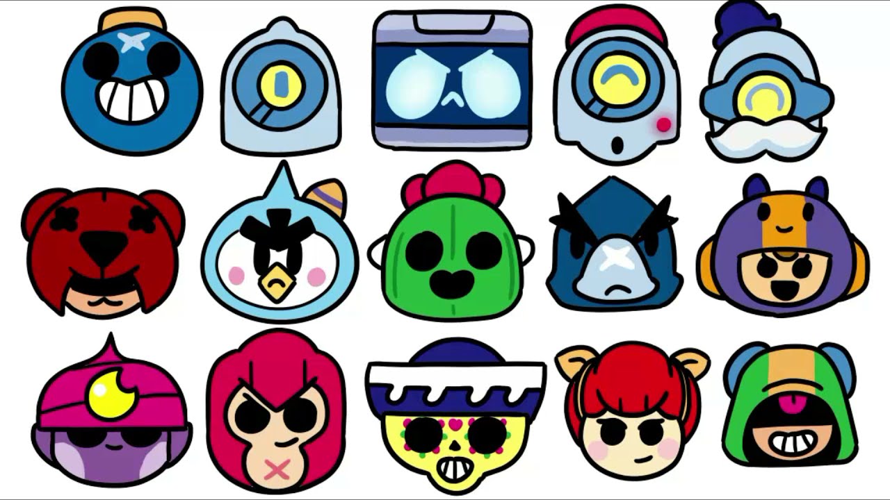 Dessin Kawaii Brawl Stars
