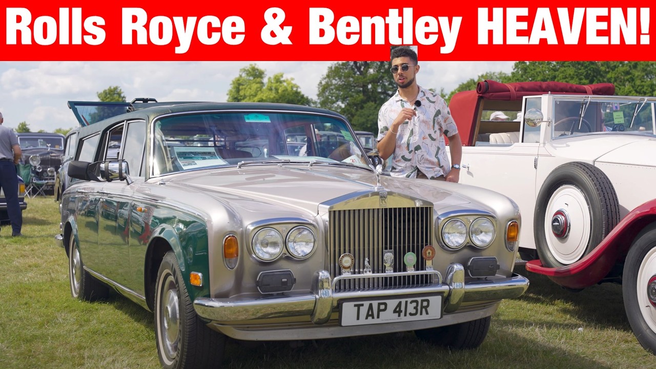 The World's BIGGEST Collection of Rolls-Royces and Bentley! RREC Rally and Concours 2025 Show Report