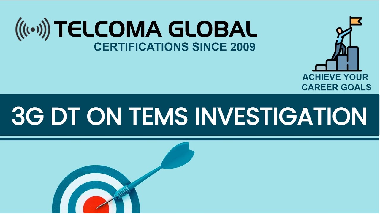 3G / WCDMA DT (Drive Test) Parameters on TEMS Investigation 17 . X (Real Time) by TELCOMA Global