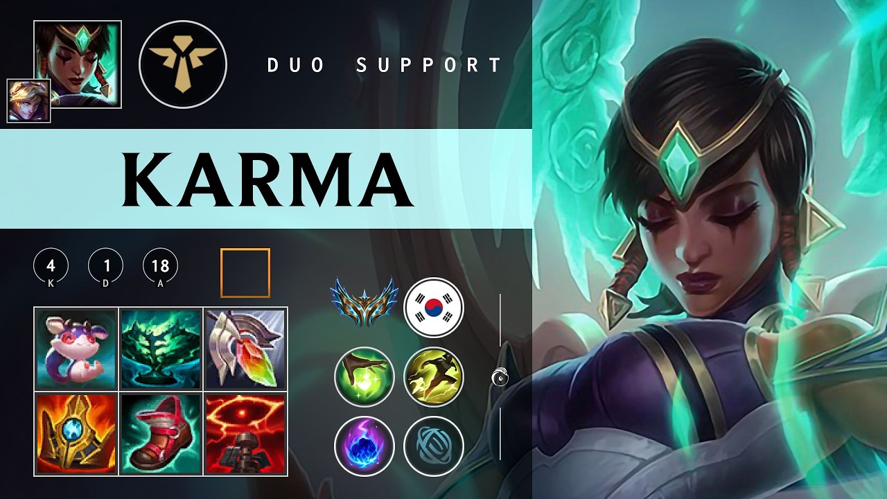 Karma Support vs Lulu - KR Challenger Patch 26.03
