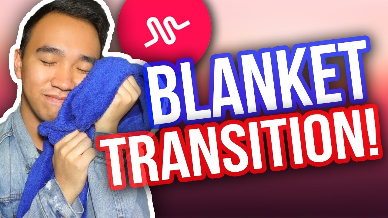 TIK TOK BLANKET TRANSITION TUTORIAL! #BlanketTransition *NEW*