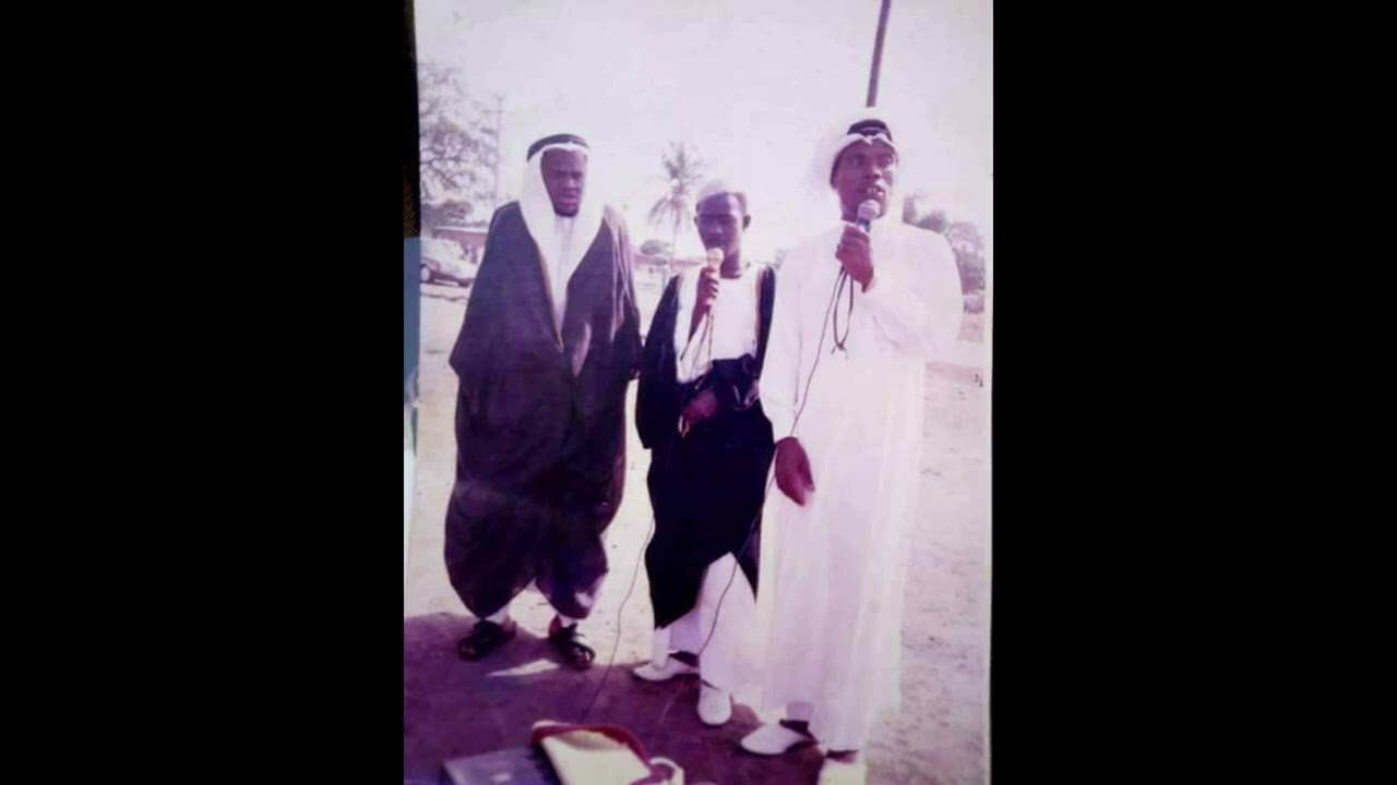 El Hadj Chouaïb TOURE aux funérailles de Baba Bakhari.