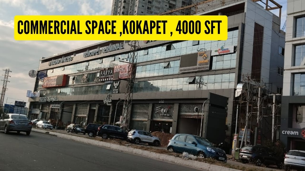commercial space #realestate #kokapet