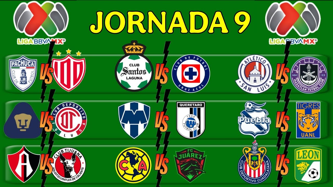 JORNADA 9 LIGA MX CLAUSURA 2026