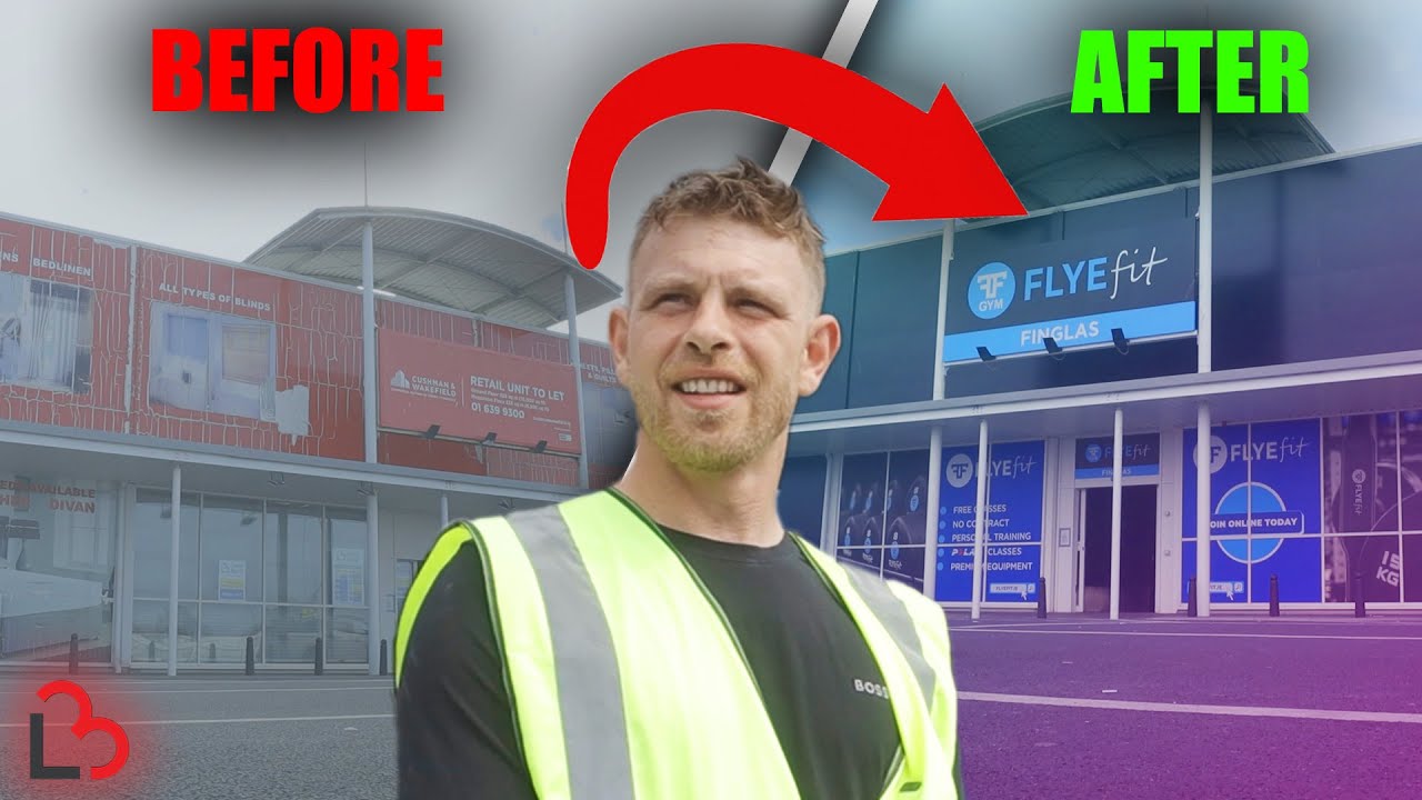 Abandoned warehouse to a Fully Fledged Commercial Gym, Finglas | Full Gym Tour