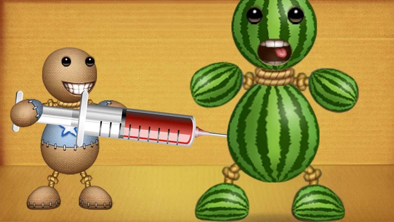 The Buddy Melon vs The Buddy Born | Kick The Buddy
