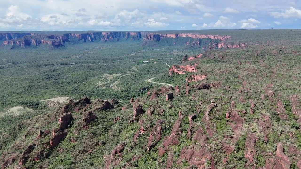 Chapada dos Guimarães-MT- Região  do portão  do inferno.
